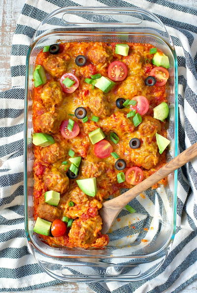 Dump and Bake Taco Casserole Dump and Bake Taco Casserole