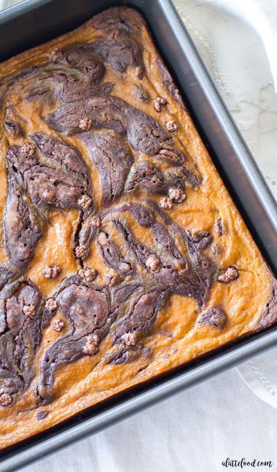 Pumpkin Cheesecake Brownies Pumpkin Cheesecake Brownies