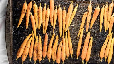 Oven-Roasted Maple Glazed Carrots Oven-Roasted Maple Glazed Carrots