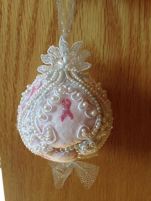 Breast Cancer Survivor DIY Ornament Breast Cancer Survivor DIY Ornament