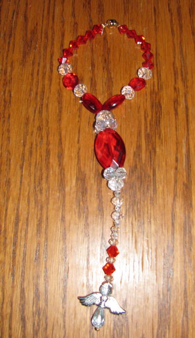 Sparkle and Shine Beaded Angel Ornament Sparkle and Shine Beaded Angel Ornament