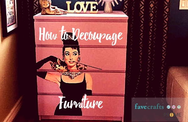 How to Decoupage Furniture How to Decoupage Furniture