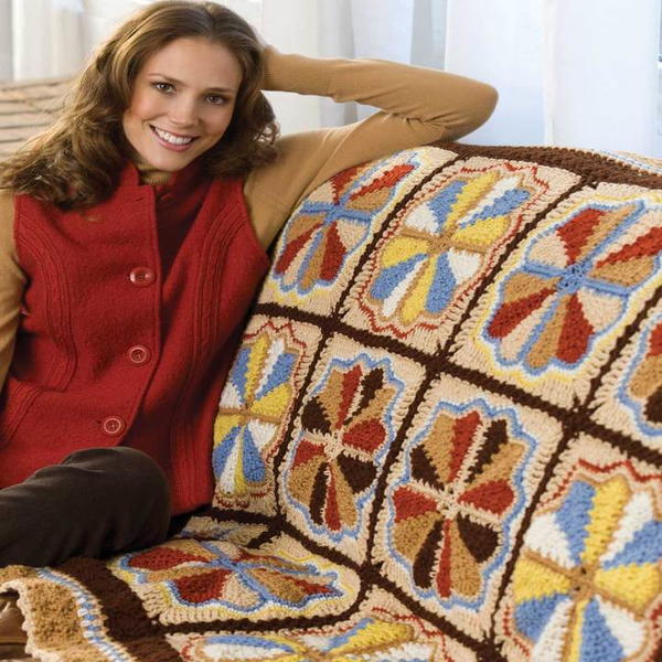 Dresden Plate Throw