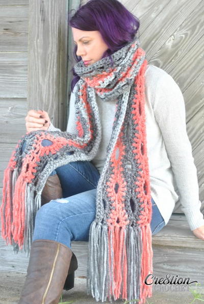 Super Crochet Scarf Super Crochet Scarf