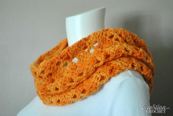 Orange Sorbet Cowl Orange Sorbet Cowl