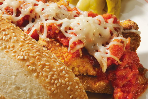 Chicken Parmigiana Melts