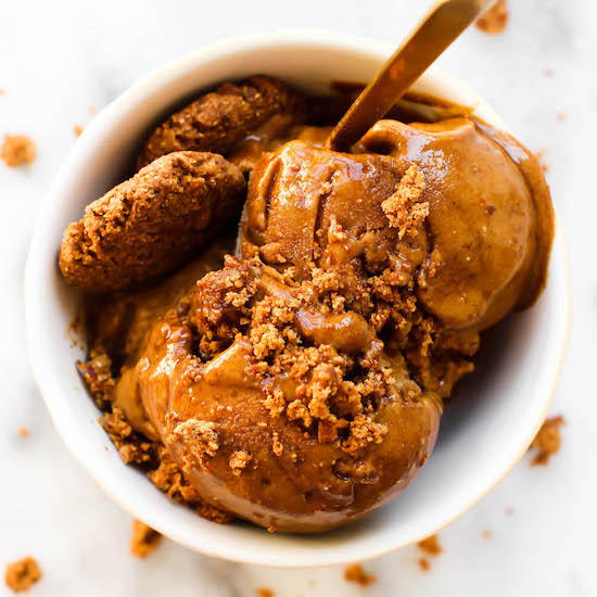 Gingerbread Nice Cream Gingerbread Nice Cream