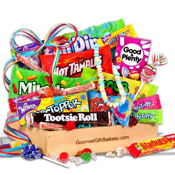 Gourmet Gift Baskets Nostalgic Candy Crate Review | TheBestDessertRecipes.com