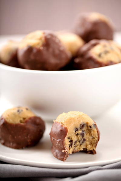 Cookie Dough Buckeyes Cookie Dough Buckeyes
