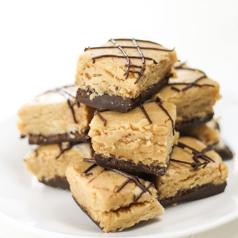 Easy Peanut Butter Buckeye Bars