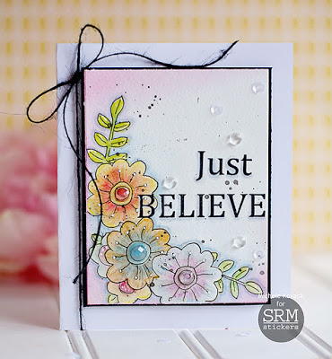 Just Believe Handmade Greeting Card