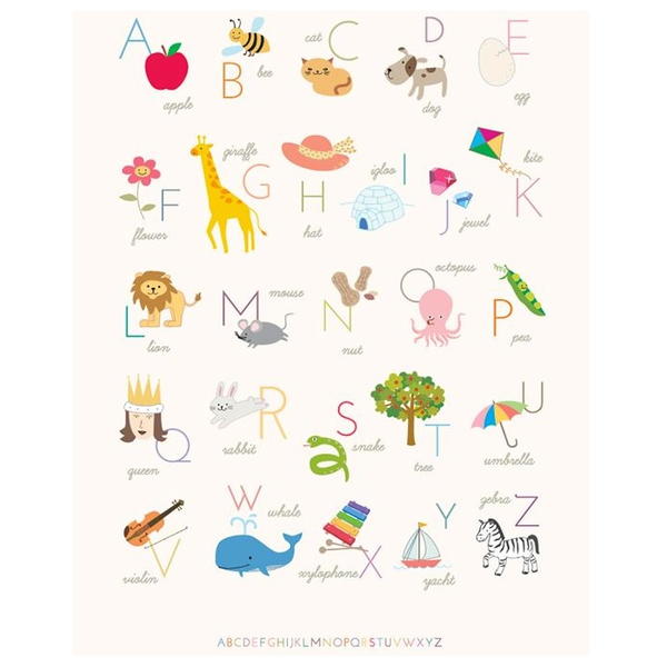 Adorable Alphabet Printable Wall Art Adorable Alphabet Printable Wall Art