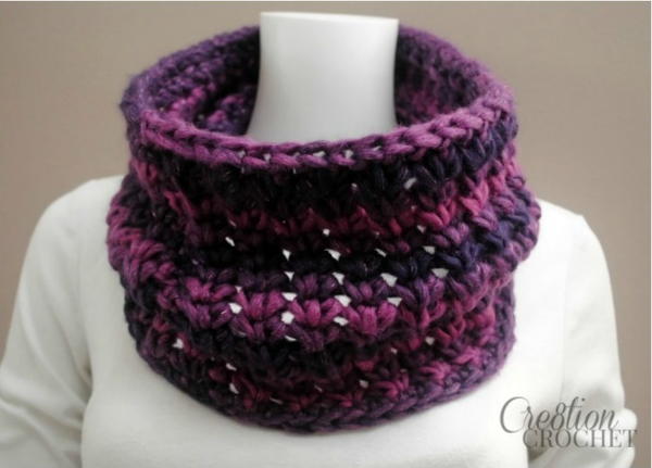 One Skein Crochet Cowl One Skein Crochet Cowl