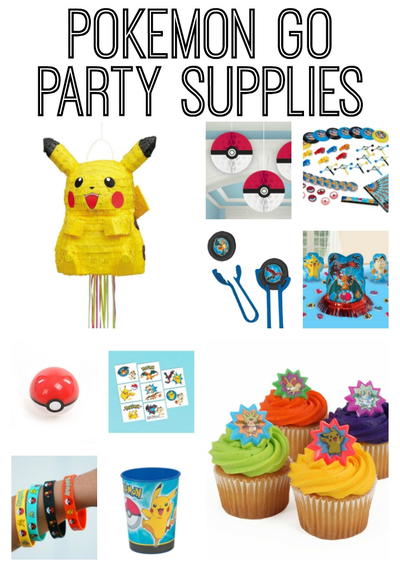 Pokemon Go Party Supplies Pokemon Go Party Supplies
