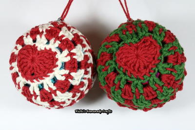Christmas Bauble with Hearts Christmas Bauble with Hearts