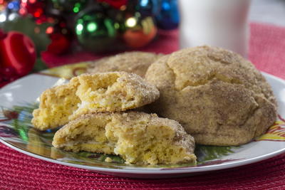 Stuffed Pumpkin Snickerdoodles