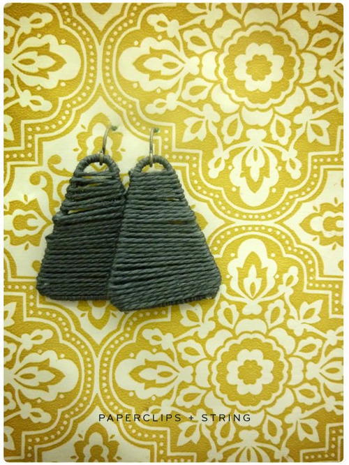 5 Minute Paperclip Christmas Tree Earrings 5 Minute Paperclip Christmas Tree Earrings