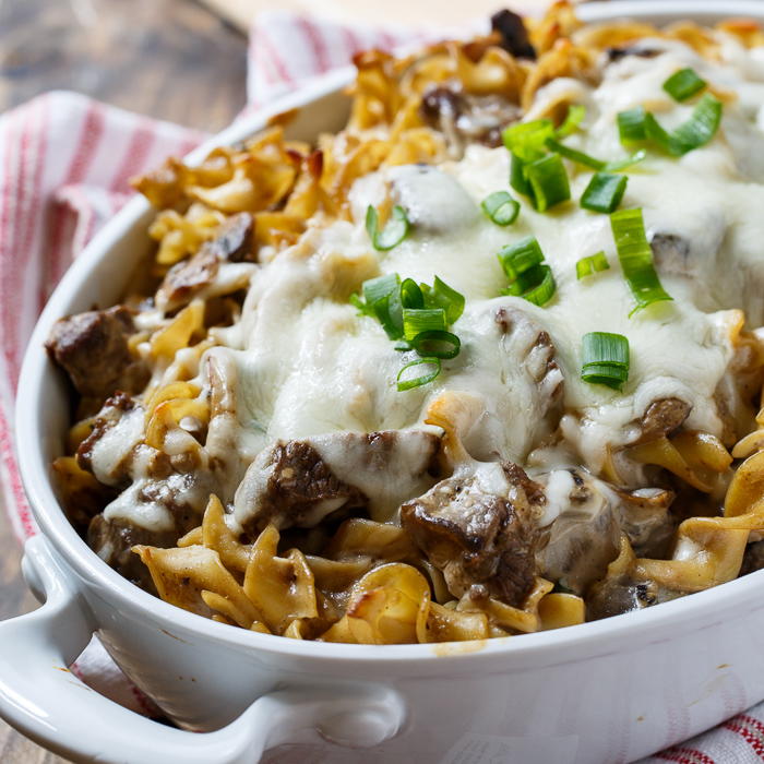 OldFashioned Beef Stroganoff Casserole