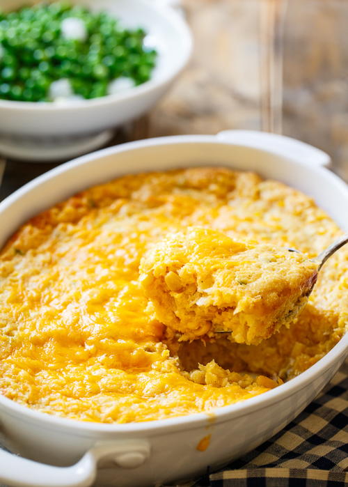 Cheesy Jalapeno Corn Casserole Cheesy Jalapeno Corn Casserole