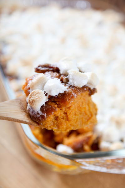 Slow Cooker Sweet Potato Casserole Slow Cooker Sweet Potato Casserole