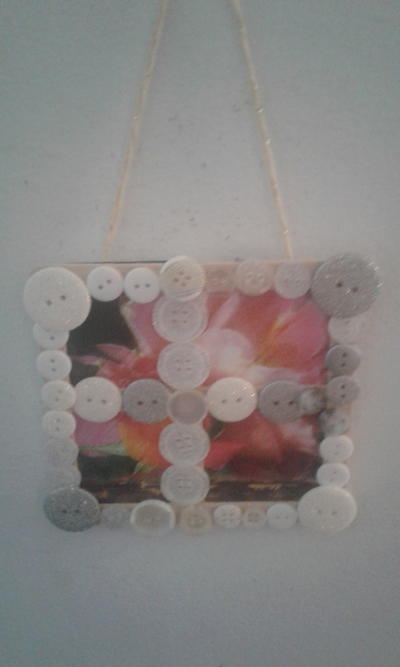 Recycled Greeting Card Ornament 