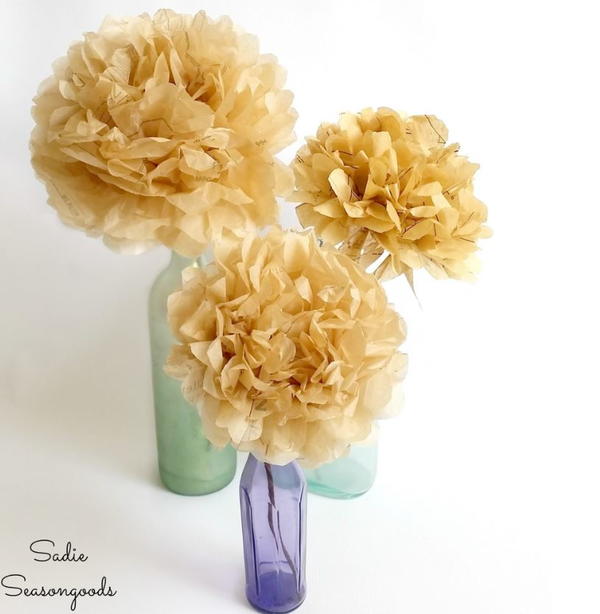 Vintage Sewing Pattern Peonies Vintage Sewing Pattern Peonies