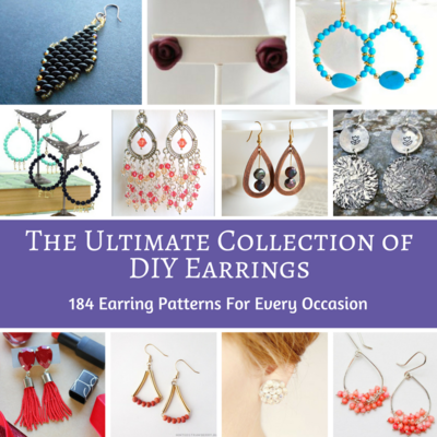The Ultimate Collection of DIY Earrings: 184 Earring Patterns for Every Occasion