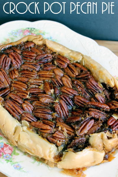Crock Pot Pecan Pie Recipe Crock Pot Pecan Pie Recipe