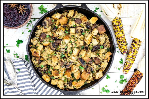 Vegan Sourdough Stuffing Vegan Sourdough Stuffing