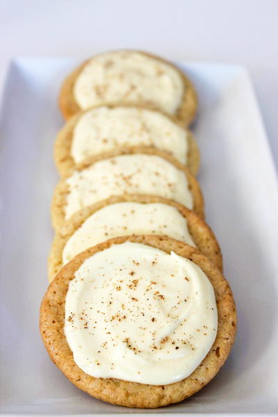 Eggnog Cookies Eggnog Cookies