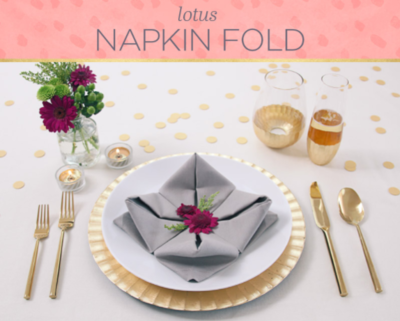 6 Napkin-Folding Ideas for Your Holiday Table