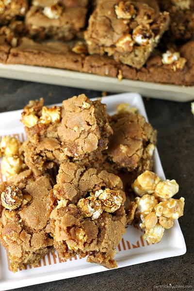 Popcorn Crunch Cookie Bars Popcorn Crunch Cookie Bars