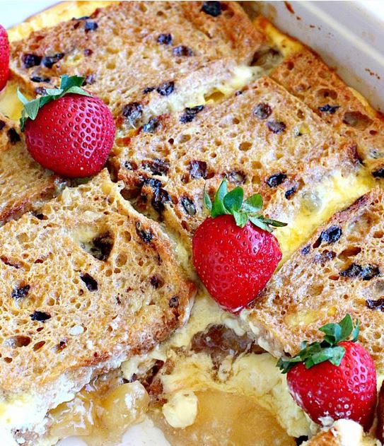 Apple Cream Cheese French Toast Casserole Apple Cream Cheese French Toast Casserole