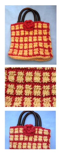 Checks Homespun Purse Checks Homespun Purse