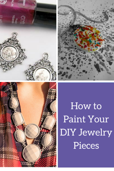 How to Paint Your DIY Jewelry Pieces