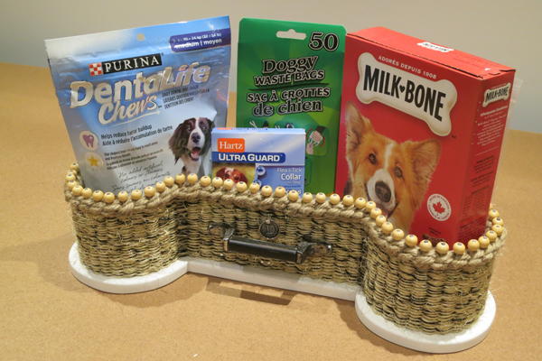 Dog Bone Gift Basket Dog Bone Gift Basket