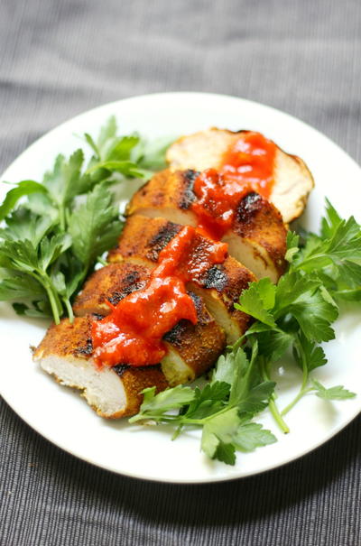 Grilled Ras El Hanout Chicken Grilled Ras El Hanout Chicken