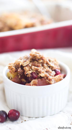 Cranberry Apple Fruit Crisp Cranberry Apple Fruit Crisp
