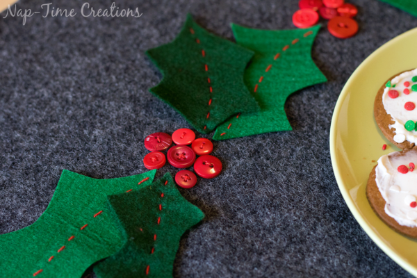 Wool and Felt Table Runner Wool and Felt Table Runner