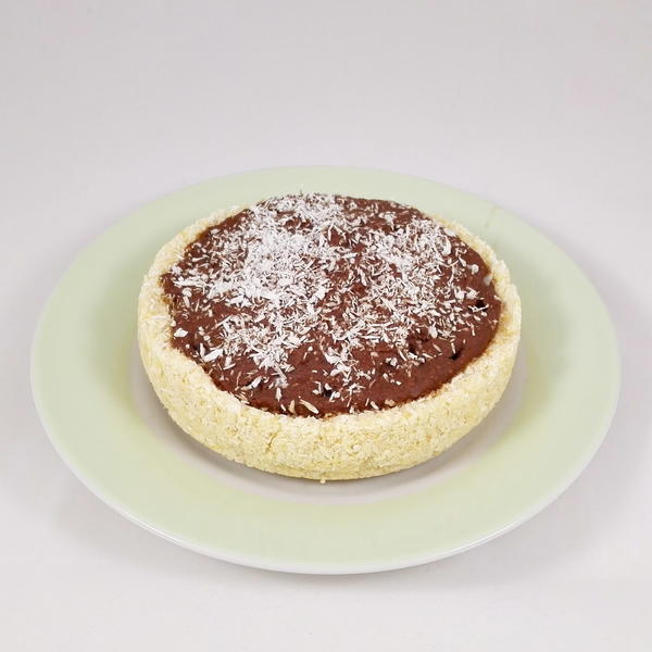 Raw Vegan Coconut Chocolate Tart Raw Vegan Coconut Chocolate Tart
