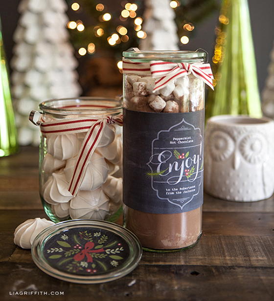 Christmas Printables for Edible Mason Jar Gifts Christmas Printables for Edible Mason Jar Gifts