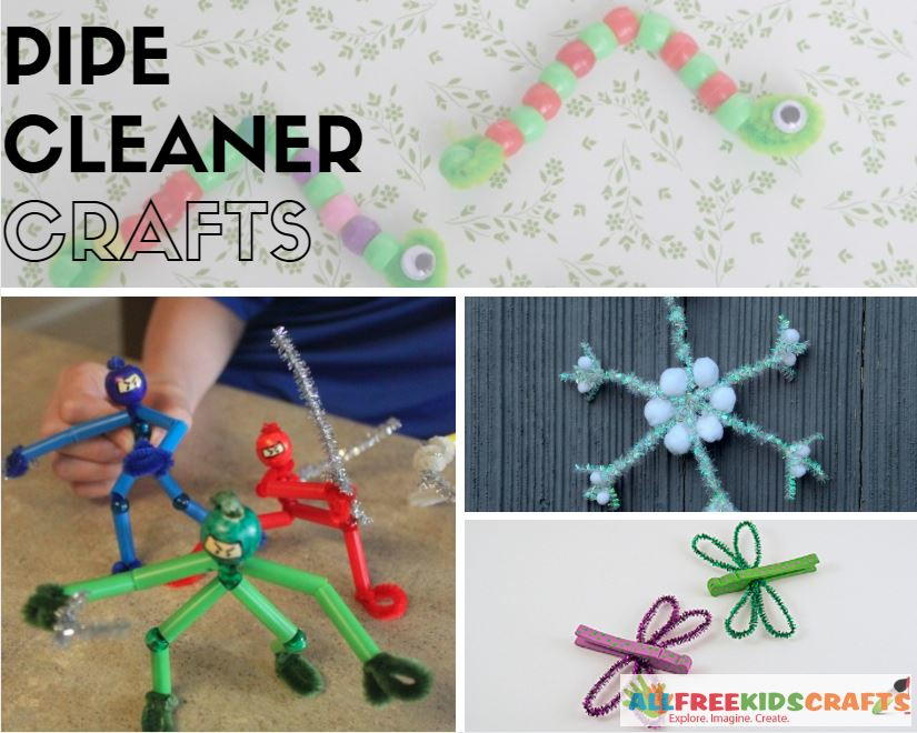 Download Free Kids Craft Ideas 37 Pipe Cleaner Crafts Allfreekidscrafts Com PSD Mockup Template