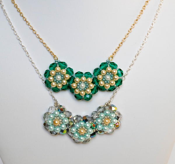 Beaded Circle DIY Necklace Beaded Circle DIY Necklace