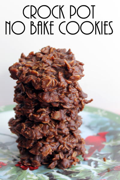 Crock Pot No Bake Cookies Crock Pot No Bake Cookies