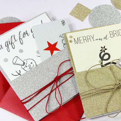 DIY Gift Card Holders and Printable Cards