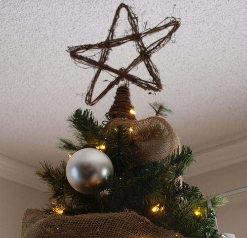 PB Inspired Rattan Star Christmas Tree Topper PB Inspired Rattan Star Christmas Tree Topper