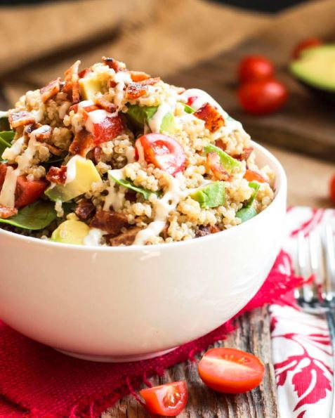 BLT Quinoa Salad Recipe
