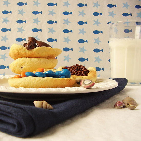 Chocolate Chip Cookie Boats
