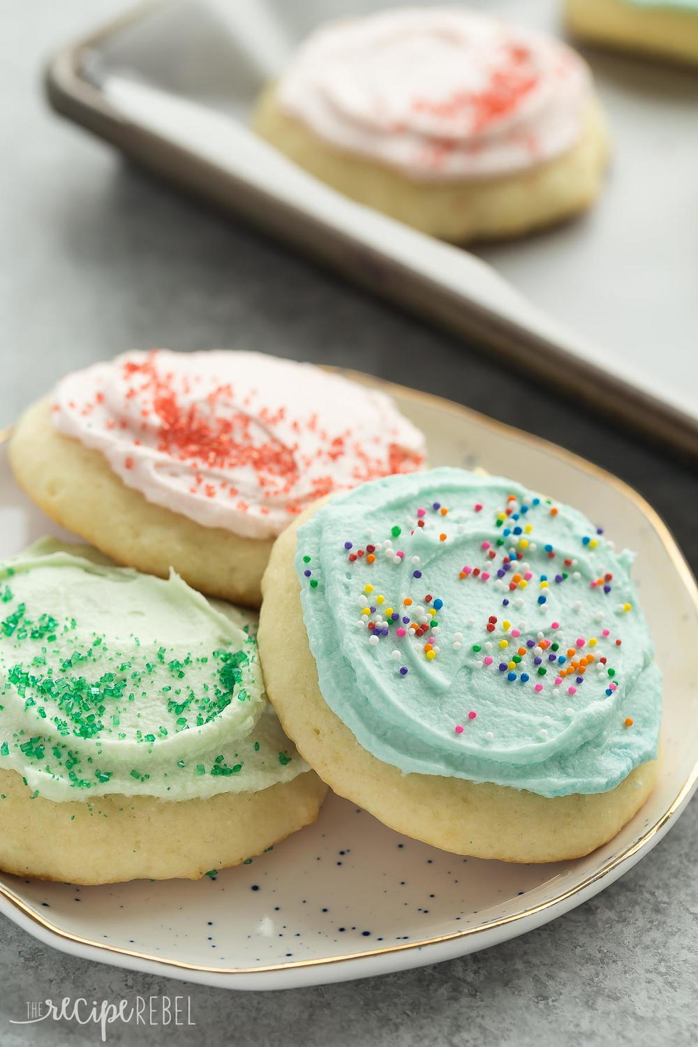 Grandma's Sour Cream Sugar Cookies | FaveSouthernRecipes.com