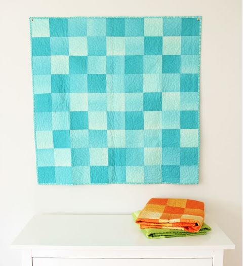 One Day Ombre Baby Quilt Tutorial One Day Ombre Baby Quilt Tutorial